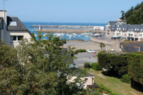 527 - T2 en duplex avec vue sur la plage et le Port d'Erquy